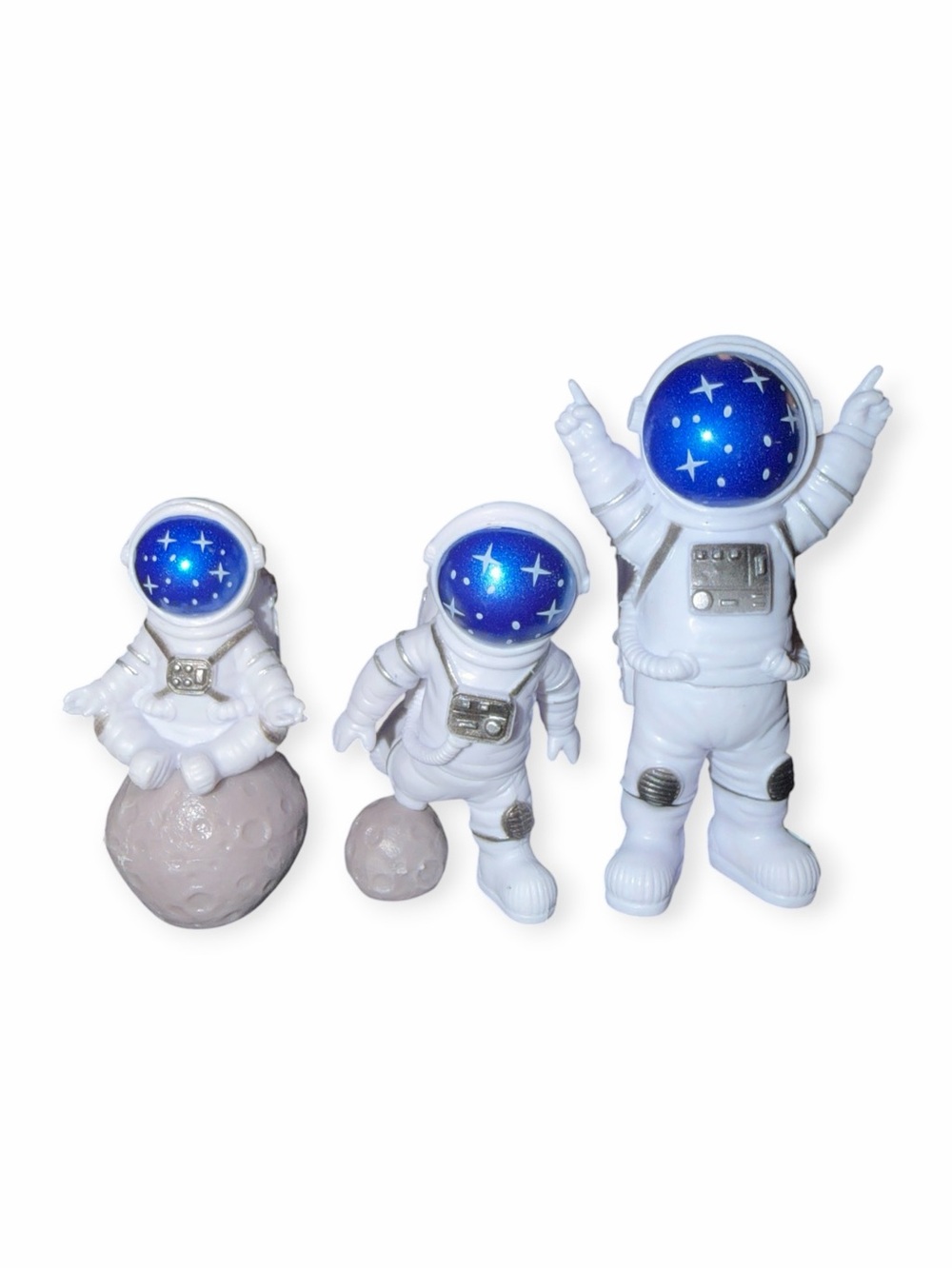 Set of 3 Astronaut Figures